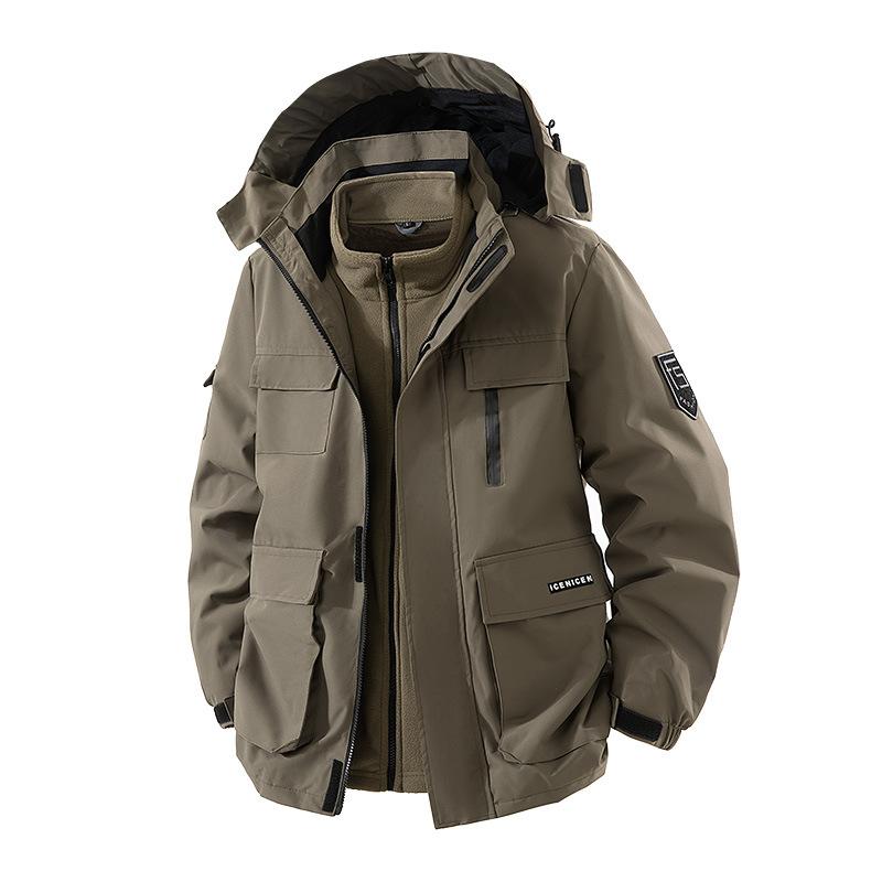 Men`s 3-in-1 Tactical Jacket Fall Winter