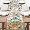 Vintage American Floral Table Runner, Dining Table Decor, Banquet Tea Table Cover Women's Clothing