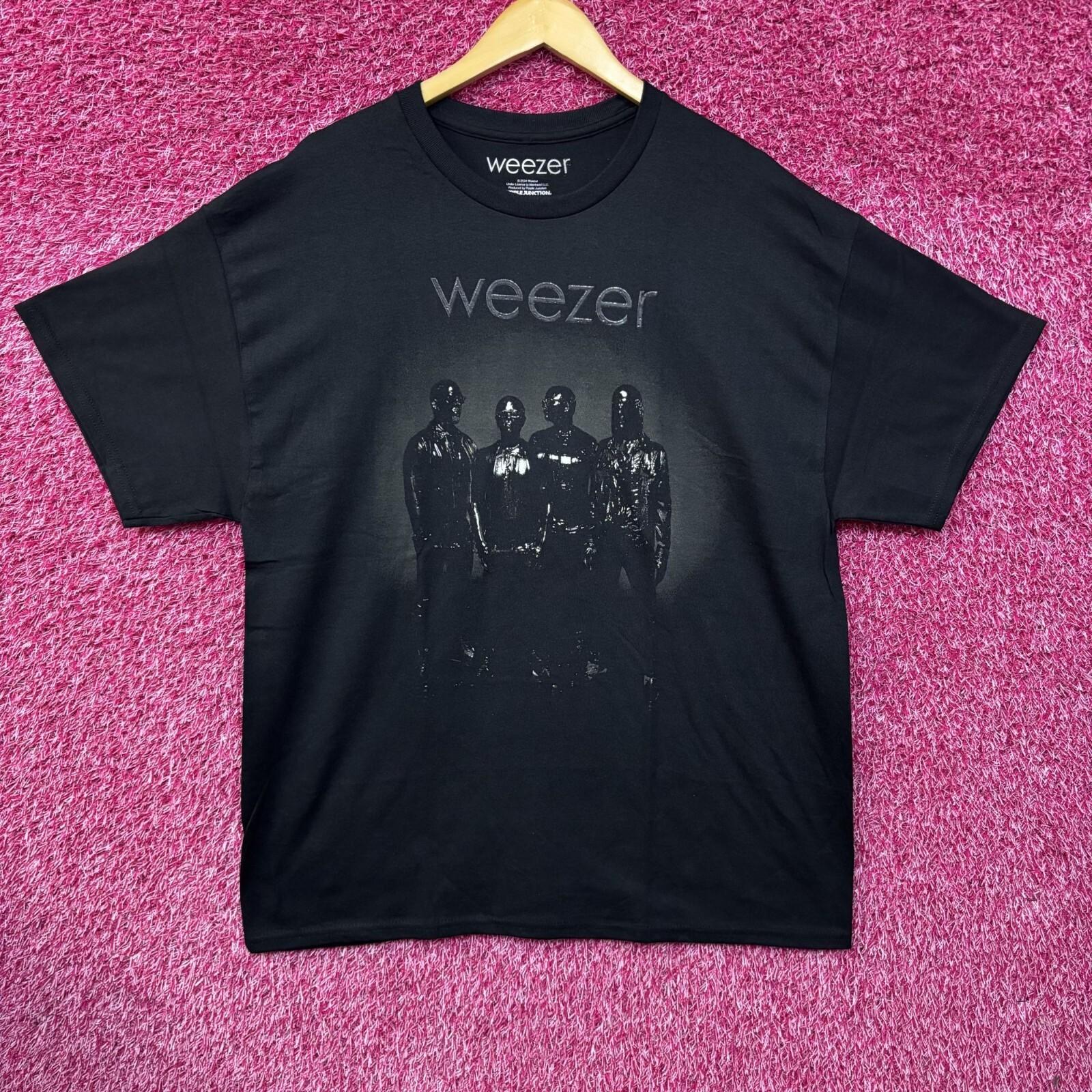 Weezer The black Album Cover graphic T-Shirt XL XXL