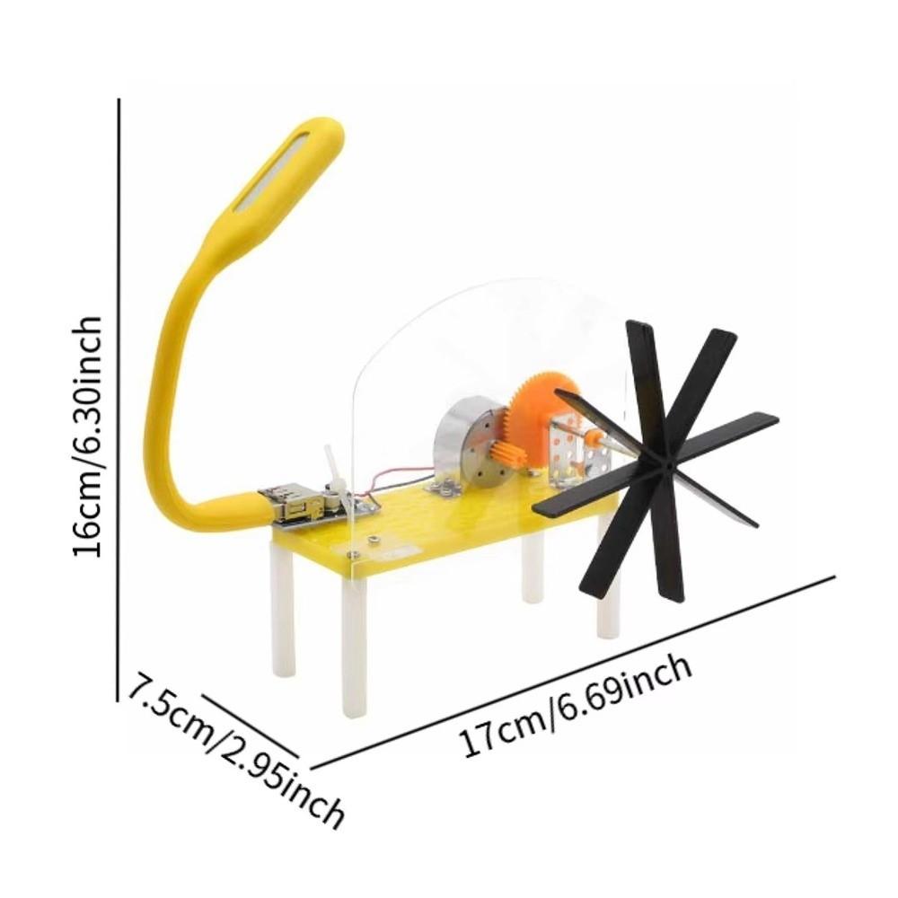 DIY Science Experiment Kit Handcrafted Teaching Tool Gift Hydroelectric Generate Model  Children