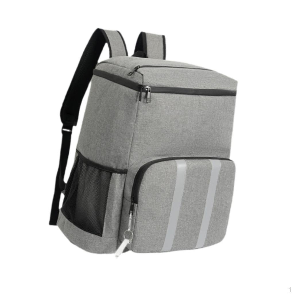 Food Carrier Backpack with Insulation, Portable Picnic Container for Hiking and Travel
