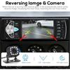 1 Din Car Radio - Podofo - 4.1 Inch HD Screen - Bluetooth - USB - Steering Wheel Remote Control