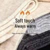 Premium Cashmere Wool Knit Warm Trousers for Men & Women - High-waist, Thick, Autumn/Winter Base Layer
