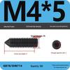 12.9 Grade Pointed Set Screw Grub Set: Headless Screws M3 M4 M5 M6 M8 M10