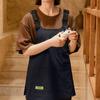 Japanese Style Vest Apron Multiple Pockets Cooking Apron Simple Resistant Dirt Apron Male