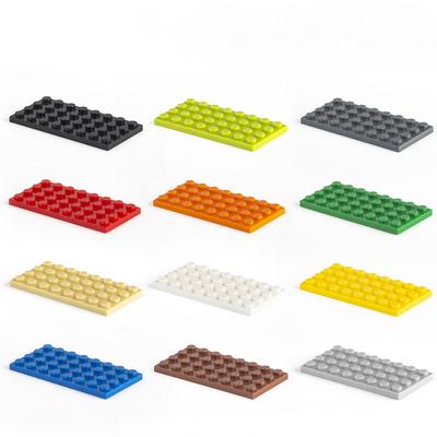 Non-Toxic 20 Pcs 4X8 Dots Baseplate Particles Building Blocks Plate 3035 Bricks Accessories Diy Classic Educational Children Toys