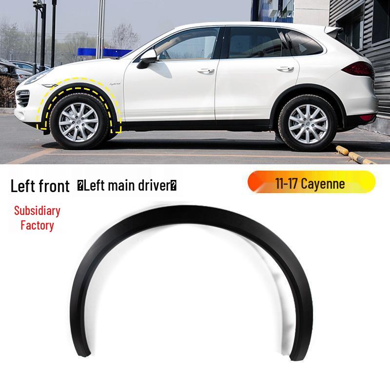 Compatible with 11-17 Porsche Cayenne: Front/Rear Left/Right Wheel Arch Fender Guard Porsche Cayenne (Imported)