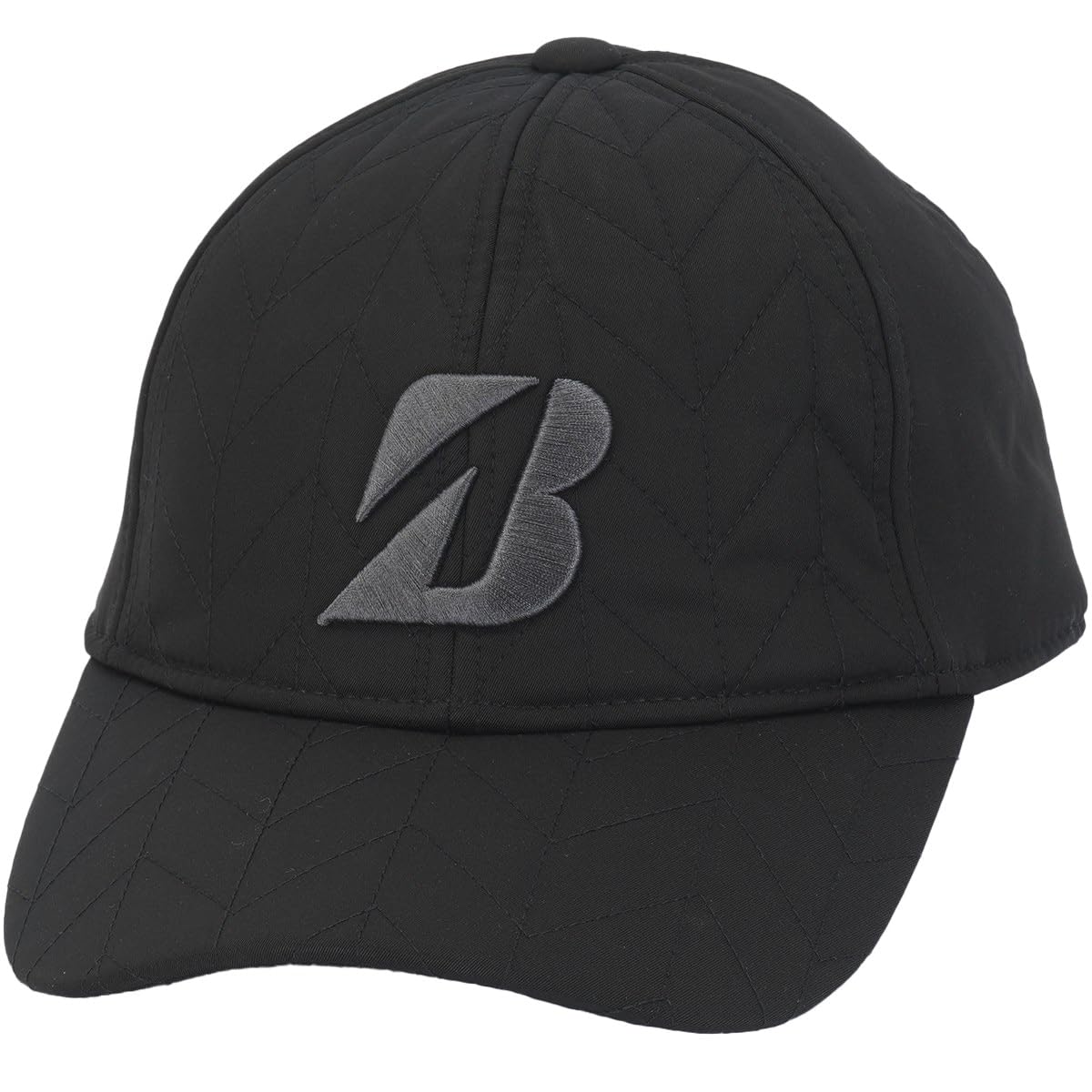 

Bridgestone Golf Quilted Black Men s Water-Repellent Cap, CPW24C,