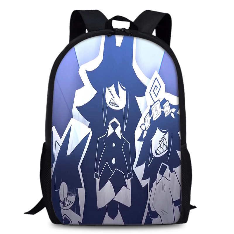 Durable Oxford Fabric School Backpack Unisex Miss Circle Cross-border Trendy Design
