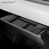 For Tesla Cybertruck Glove Box Drawer Storage Organizer Glovebox Push-pull Storage Layered Stowing Tidying Container Shelf