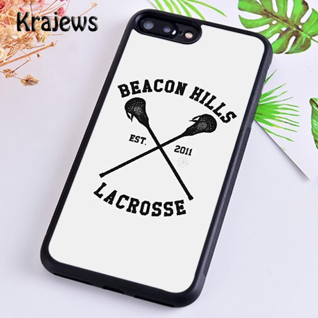 

Чехол для телефона Krajews Beacon Hills Lacrosse с логотипом «Волчонок» для iPhone 14 5 6s 7 8 plus XR XS 11 12 13 pro max Samsung S21 S22 iPhone 11pro max