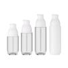 100/120/150ml White PET Lotion Bottle Fine Mist Spray Bottle Capsule Shaped Sub-bottle Round Spray Lotion Refillable Bottles