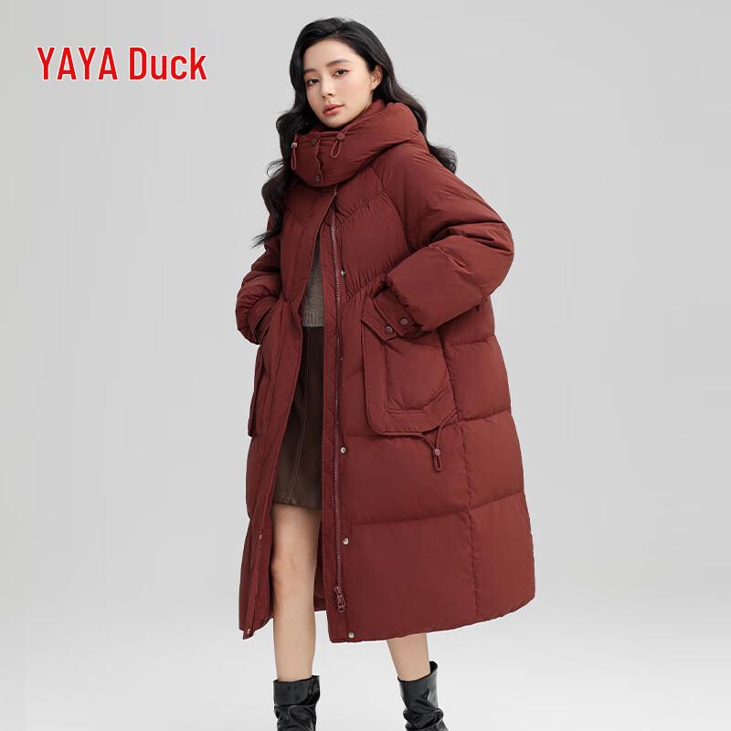Yaya Women's 2024 Long Duck Down Coat