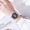 Women's Trending Sport LED Waterproof Square Watch