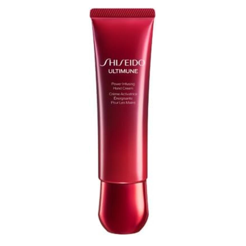 

SHISEIDO Ultimune Укрепляющий крем для рук 50 г Крем для рук Уход за руками Кремовая текстура Зеленый цветочный аромат Увлажняющий Shiseido
