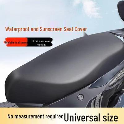 All-Season Waterproof Electric Vehicle Seat & Pedal Cover with Sun Protection
