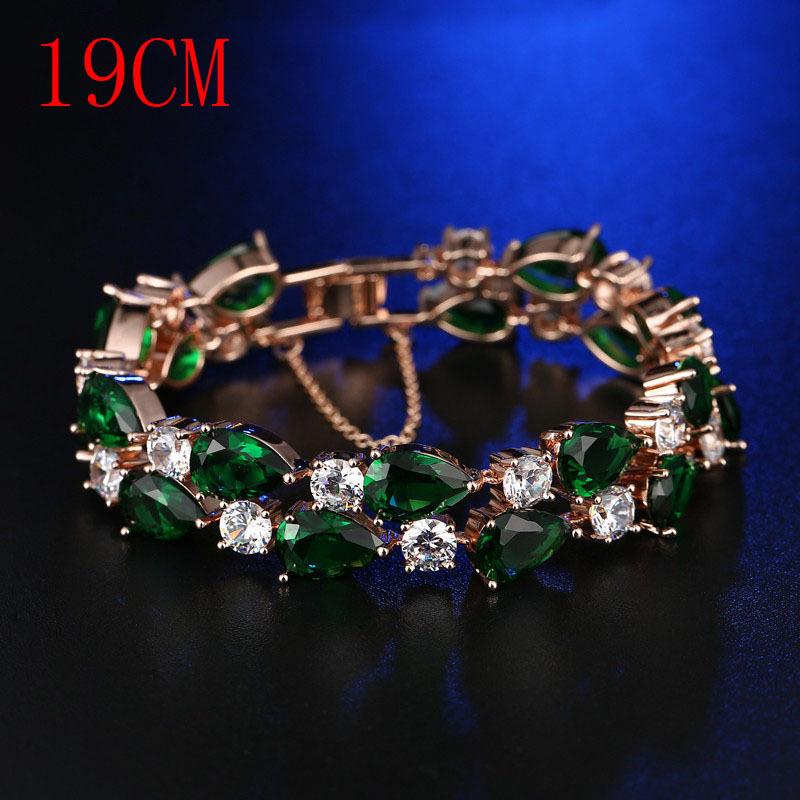Meier European and American Style Bracelet Fashion Crystal Mona Lisa Colorful Aaa Cubic Zirconia Bracelet