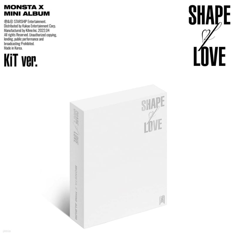 

MONSTA X - 11th Mini Album: SHAPE of LOVE [Kit Album]