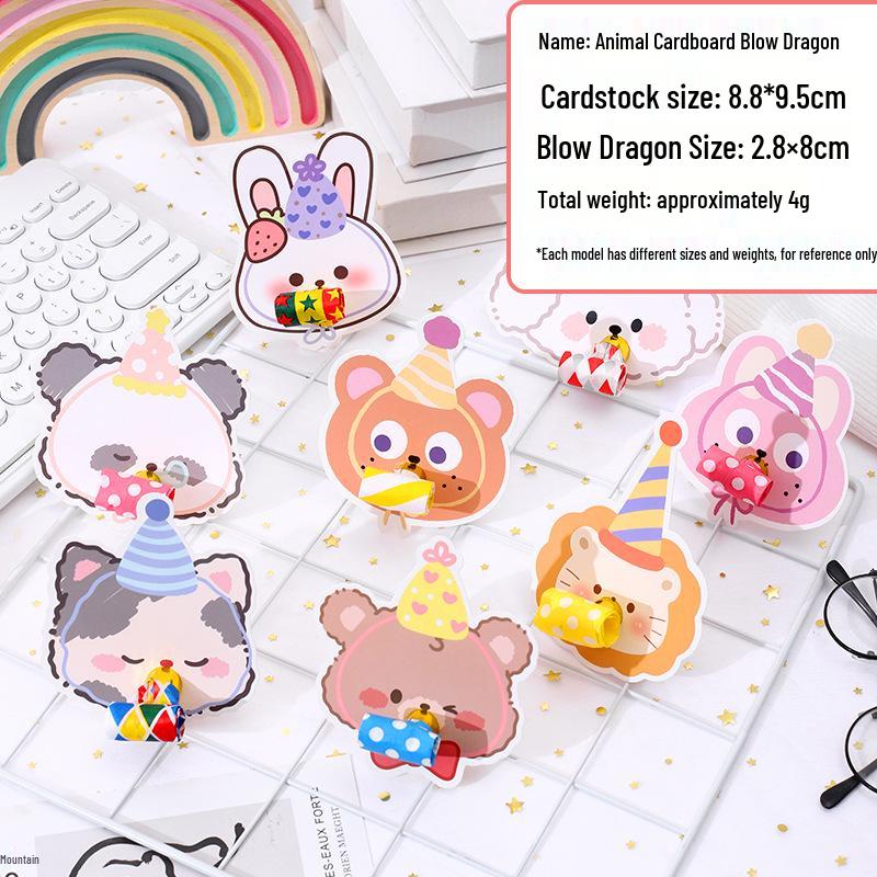 Dragon Party Whistles for Kids - Birthday Celebration & Children s Day Gift