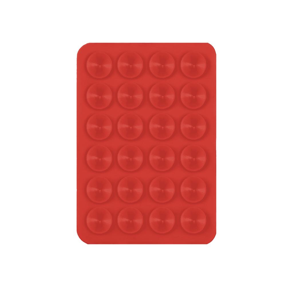 Portable Silicone Adhesive Phone Holder with Antislip Suction Cup OPP Bag Package for Cell Phones