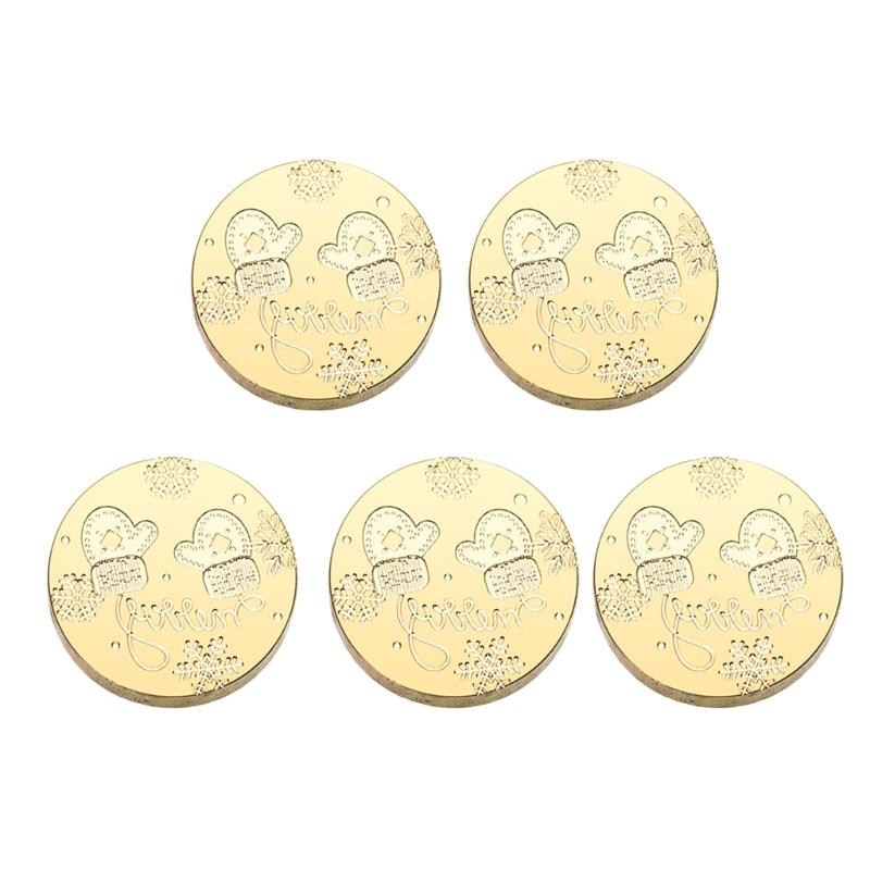 Emboss Sealings Wax Stamp Head Brasses Sealing Stamp Wax Seal Stamp Head Replacement for Envelope Sealing Greeting Card