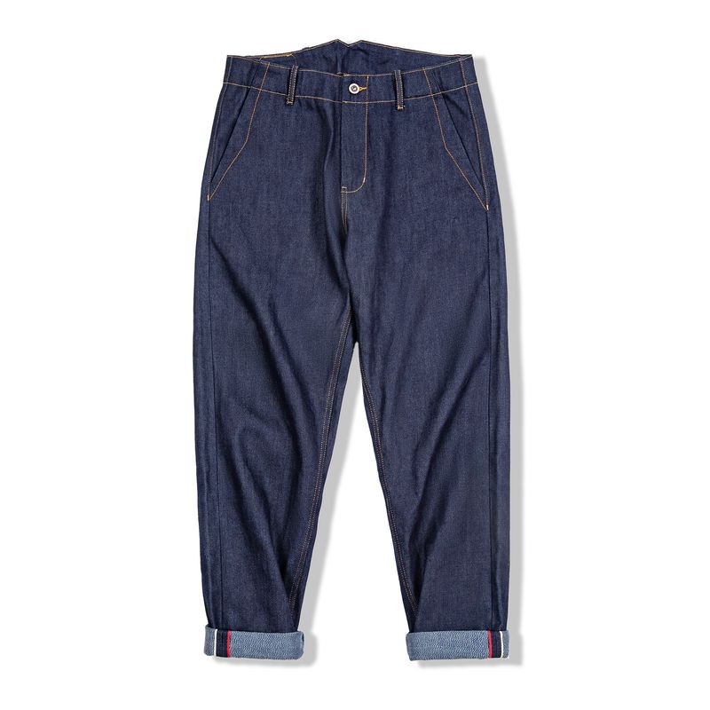Marden Pepper Salt Denim Tannin Red Ear Parka