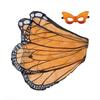 Halloween Childrens Butterfly Wings Cape Cloak With Mask Elf Dress Up Costume