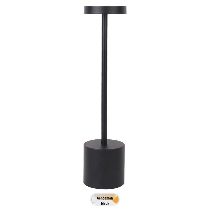 

Rechargeable LED Touch Bar Table Lamp: Dimmable Metal I-beam Design for Restaurant and Bar Atmosphere. Default