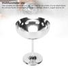 1PC Stainless Steel Footed Ice Cream Serving Cup Multi Purpose Dessert Holder for Fruit Salad Pudding