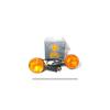 Royal Enfield Old Classic 350 & 500cc Front & Rear "Indicator Assembly" Black
