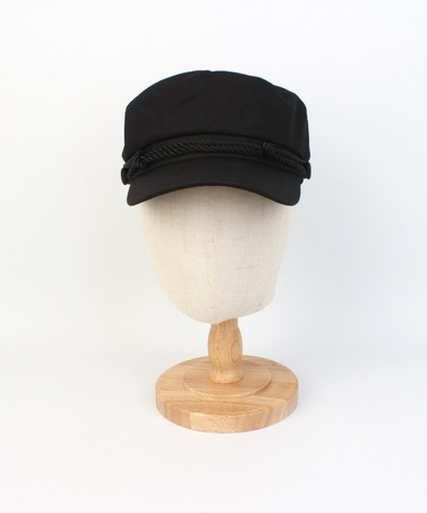 Yunibeosyeolkemiseuteuli Rope Solid Black Marine Cap