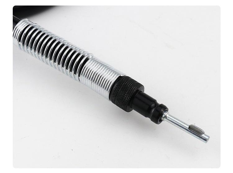 Electric Woodworking Carving Knife Adapter for Engraving & Lettering Chisels with Flexible Shaft