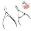 Stainless Steel Needle-Nose and Flat-Nose Pliers for Nail Art and Beauty - Thick Nail and Dead Skin Removal Scissors.