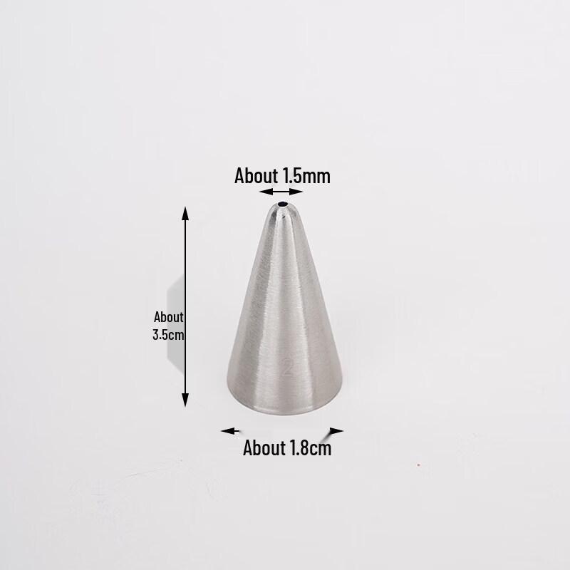 Qiwei 304 Stainless Steel Baking Decorating Tip