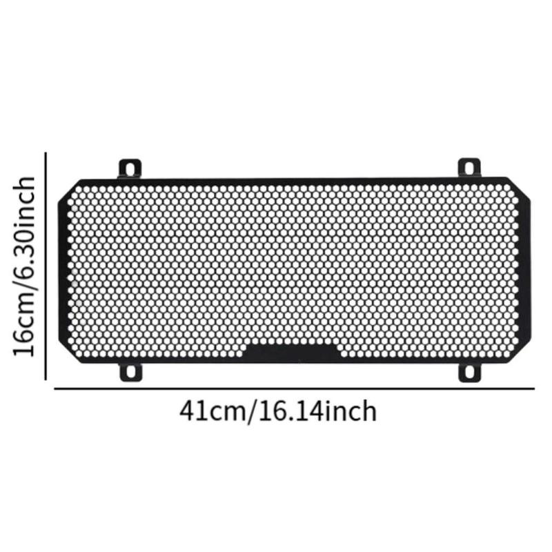 Aluminum Radiator Guard Grill Cover Anti-debris Protector for Kawasaki Ninja 650 Z650RS 2024 2025