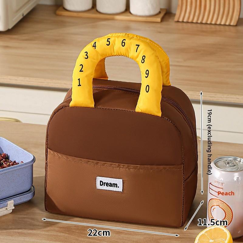 Insulated Lunch Bag For Outdoor Picnic With Large Capacity And Portable Design For Daily Use