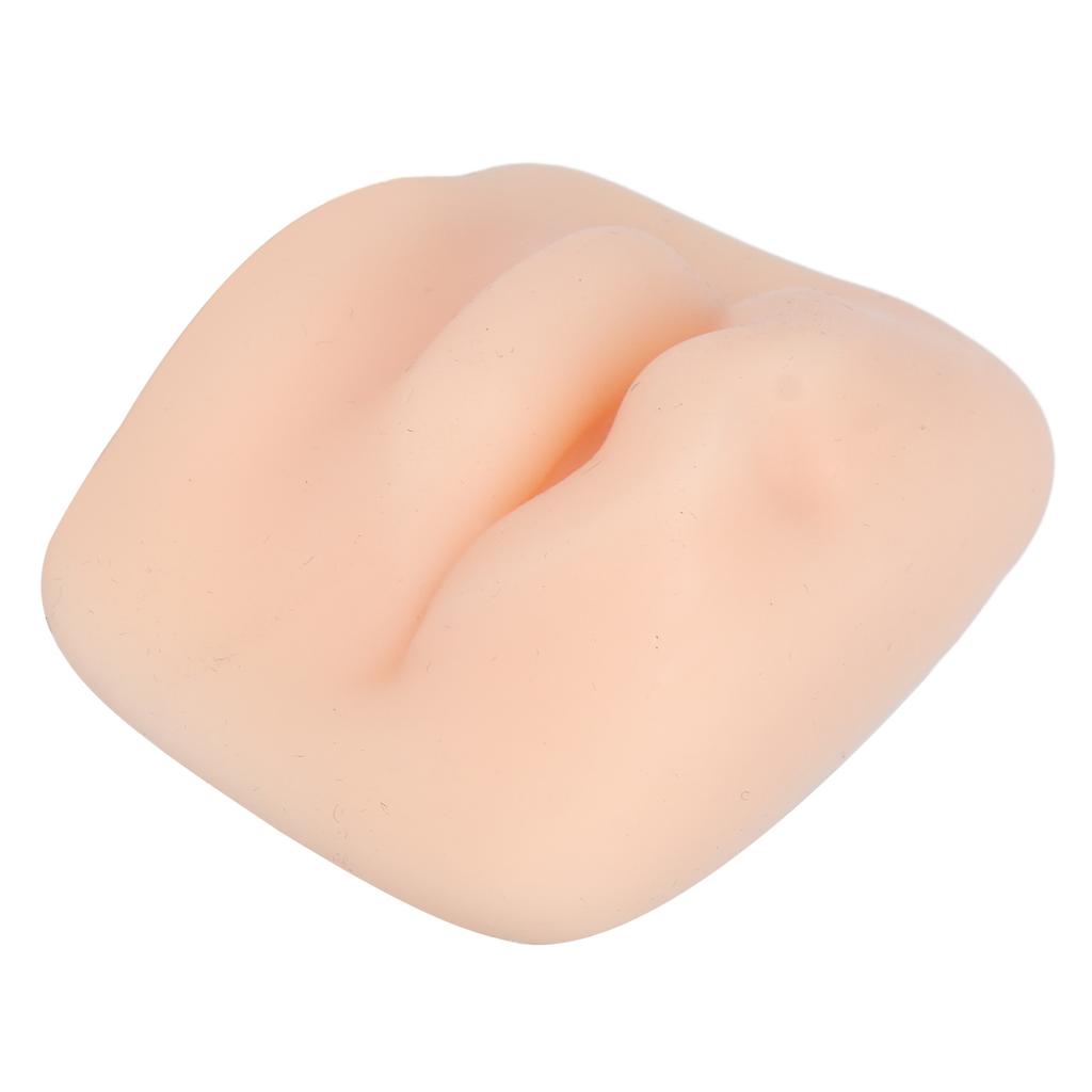 Silicone Lip Model 3D Semi Permanent Soft Microblading Realistic Lip Piercing Practice Model