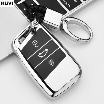 Soft Tpu Car Remote Key Case Cover Holder Shell Fob For Volkswagen Vw Magotan Passat B8 For Skoda Superb A7 Accessories