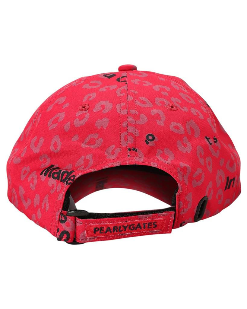 [PEARLY GATES] Unisex Cap (Leopard Print)  Golf Hat  053-5287607 091Pink FR