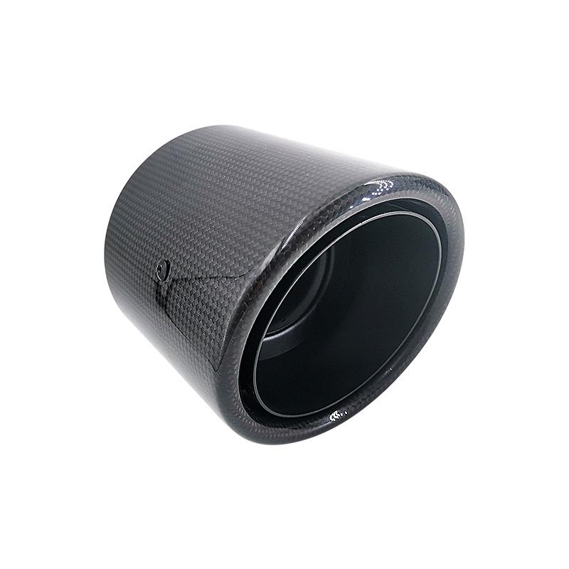

Swift Stainless Steel Carbon Fiber Exhaust Tailpipe - 114mm Large Diameter Muffler