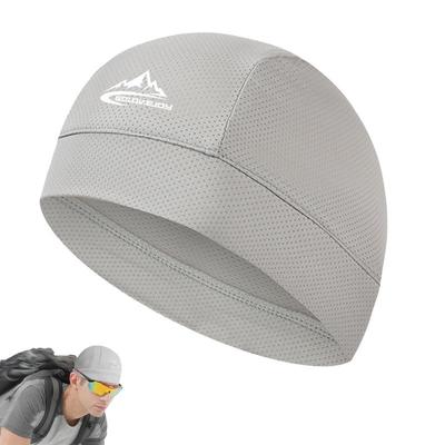 Wygodne Chłodzące Czapki Czaszki Podszewka Kasku Oddychająca Odprowadzająca Pot Czapka Sportowa Rowerowa Bieganie Outdoor Turystyka Szybkoschnące Czapki