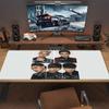 BIGBANG Large Size Mouse Pad Large Gaming Table Cushion Non-slip Laptop Tablet Big Mousepad XXL Mat Mini PC Playmat With Lock Edge