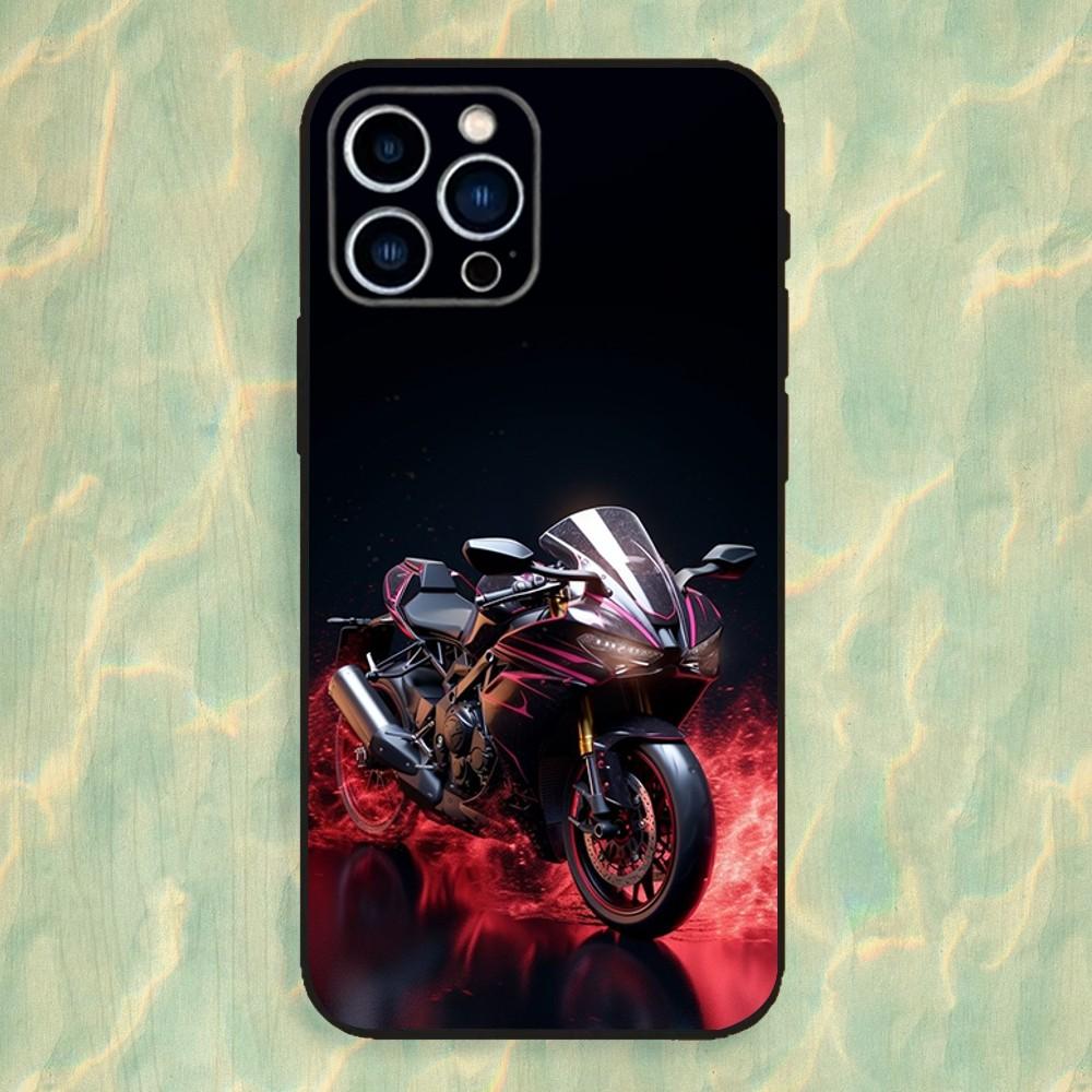 Sport Y-Yamaha-ES Motorcycle Phone Case For iPhone 16,15,14,13,12,11 Plus,Pro Max,XS,X,XR,SE,Mini,8,7,Soft Silicone Black Cover