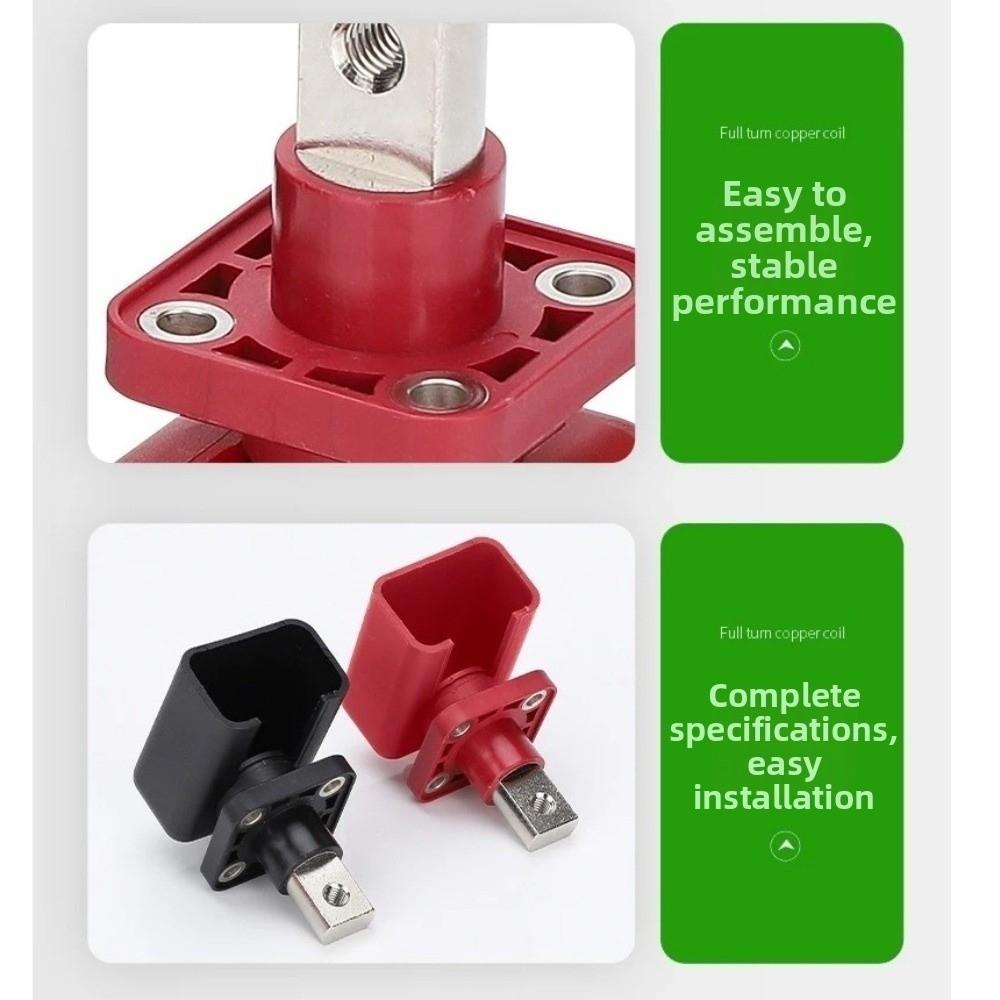 All-Copper Battery Storage Terminal Connector 200A Battery Power Terminal Inverter Connection