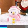1Pc Cute Cartoon Christmas Snowman Luminous Ornament Children and Students Small Gift Bedroom Bedside Night Light Ambient Light