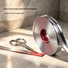 Self Adhesive Glossy Metal Edge Trim Strip With Strong Back Glue And Easy Installation Perfect For Home Wall Tile Gap Decoration