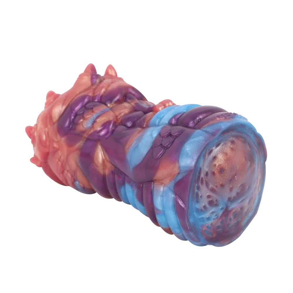 Soft Silicone Fantasy Dragon Male Masturbator Intimate Pocket Artificial Vagina Adult Product Sex Toys For Men Fantasy Dildos