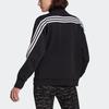 adidas Wrapped 3-Stripes Full-Zip Track Jacket Black Women GL0338