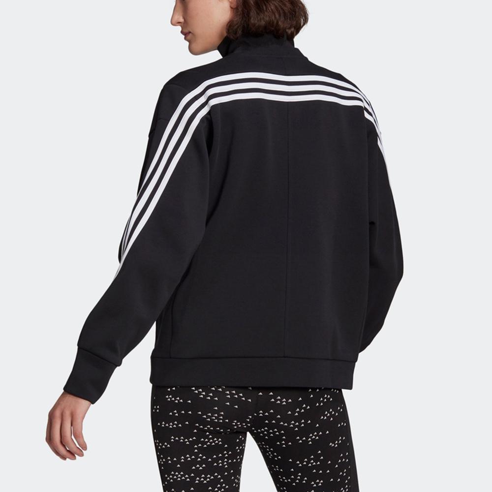 adidas Wrapped 3-Stripes Full-Zip Track Jacket Black Women GL0338