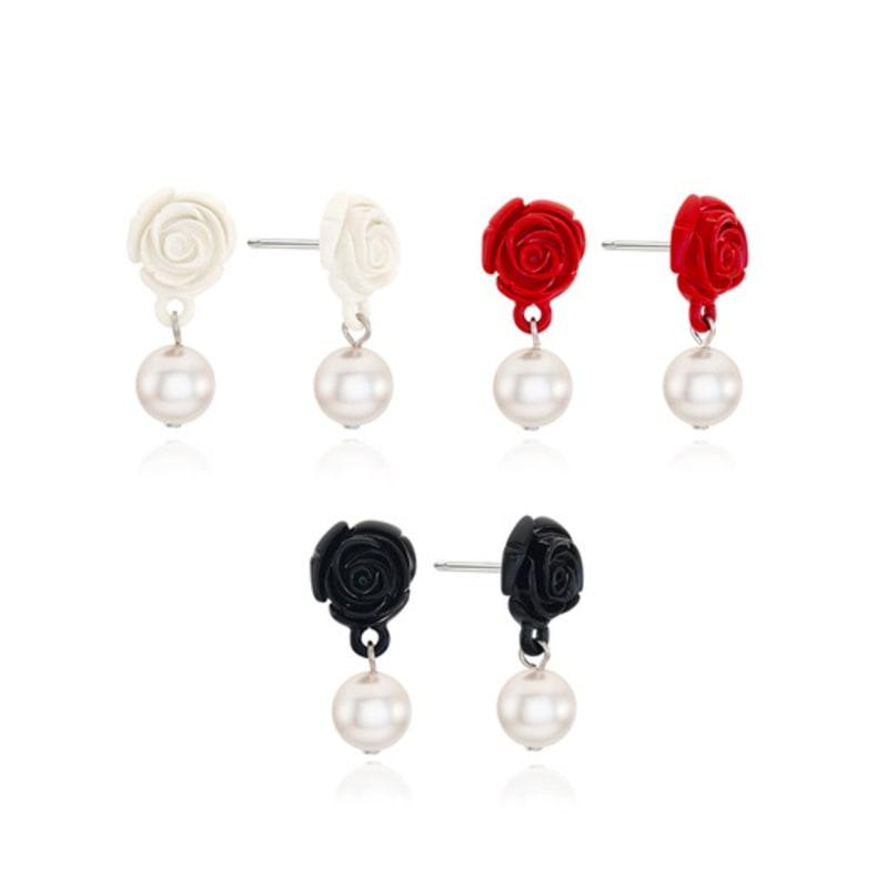 VINTAGE HOLLYWOOD Rosenperlen-Ohrringe_VH2435EA004M